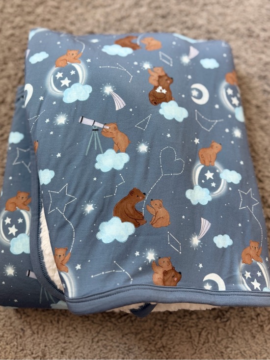 Little Sleepies Other - LAST CHANCE* Little Sleepies Bear Constellation Fleece Mini Cloud Blanket